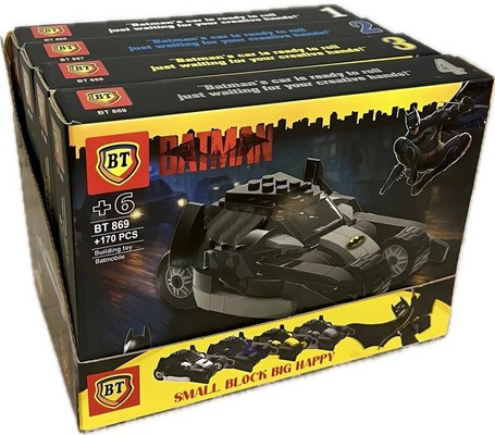 لگو 4 مدل ماشین بتمن 866/9 رگلام 4 عددی - ک 48